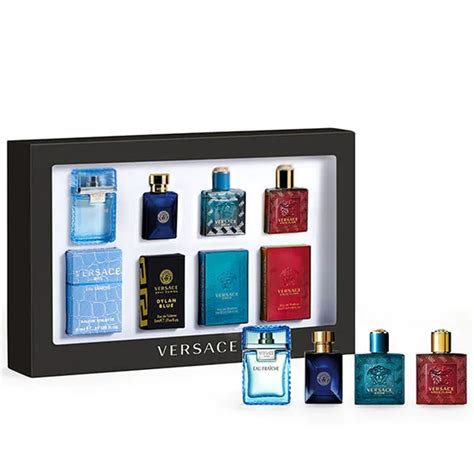 versace co ord set men|versace men's mini gift set.